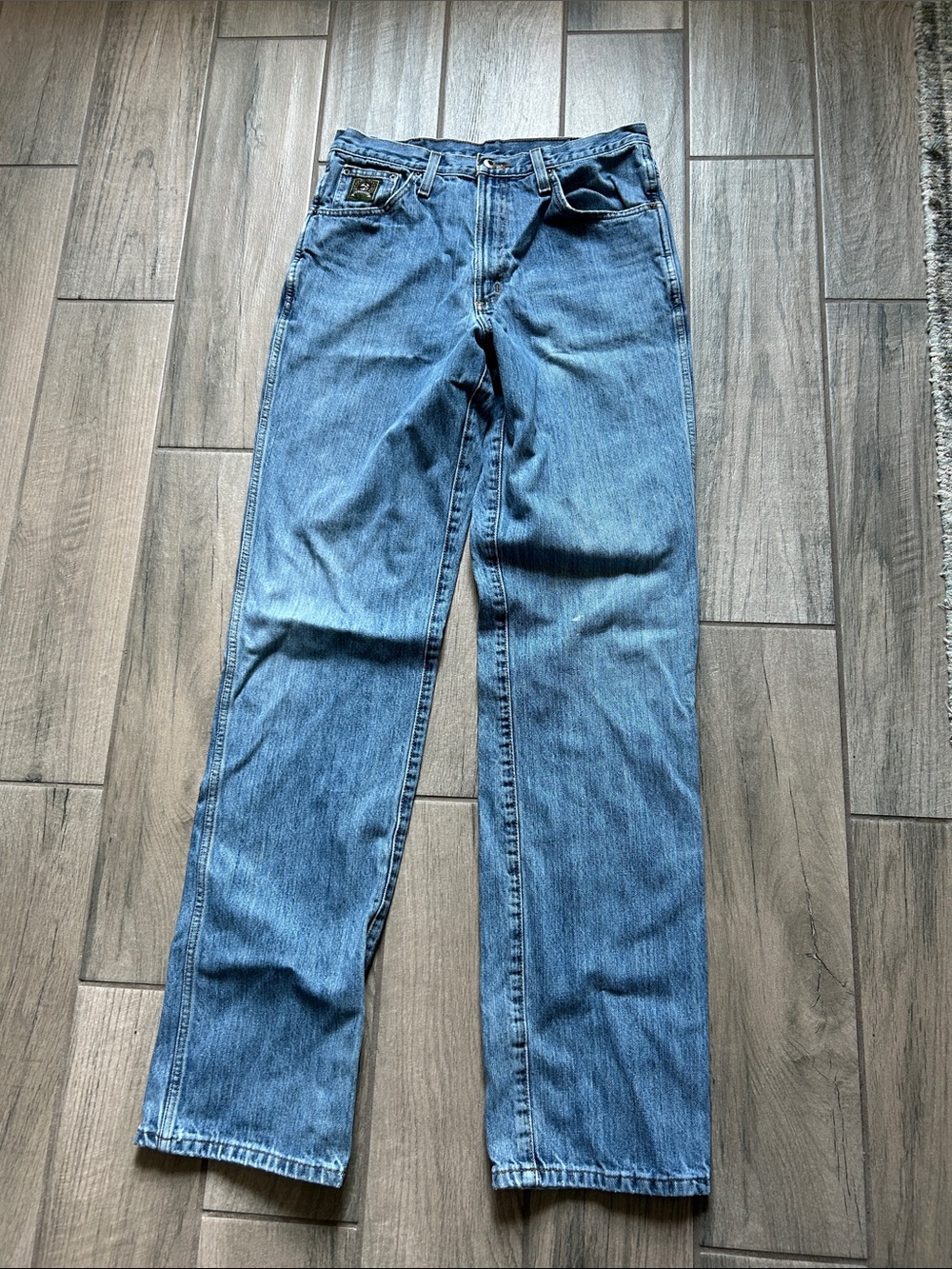 Cinch Men's Medium Blue Straight Jeans